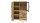 Highboard 2263 JANNE Vitrine in Eiche furniert 98 cm