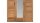 Kleiderschrank LIA 3S Schrank Kernbuche mit Spiegel 152 cm