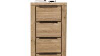 Kommode 2561 GRETA Schubkastenschrank Eiche teilmassiv