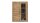 Wohnwand GRETA Schrank Set 4-tlg Eiche teilmassiv 338 cm