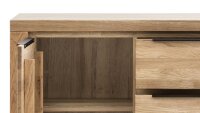 Sideboard 2544 GRETA Kommode in Eiche teilmassiv geölt 2-trg