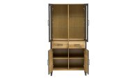 Vitrine 2273 JANNE Schrank in Eiche furniert 4-türig