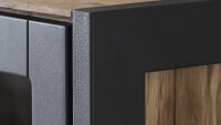 Vitrine 2273 JANNE Schrank in Eiche furniert 4-türig