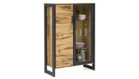 Vitrine 2274 JANNE Schrank Highboard in Eiche furniert...