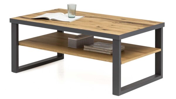 Couchtisch 2260 JANNE Beistelltisch in Eiche furniert 115x46