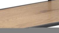 Regal SEAFORD schwarz matt Wildeiche Look Puristisch