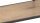 Regal SEAFORD schwarz matt Wildeiche Dekor 6 Ablagen