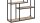 Wandregal SEAFORD schwarz matt Wildeiche Look Puristisch