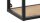 Wandregal SEAFORD schwarz matt Wildeiche Look Puristisch