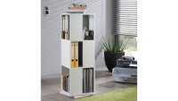 Drehregal Tower Büroregal Regal Ordnerregal in weiß