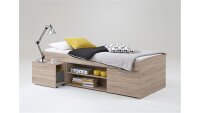 Bett CARLO Kinderbett Kinderzimmerbett in Eiche Dekor 90x200