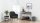 Konsolentisch SEAFORD mattschwarz Wildeiche Look Puristisch