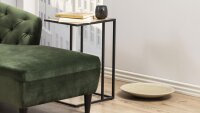 Beistelltisch SEAFORD schwarz Wildeiche Look Puristisch