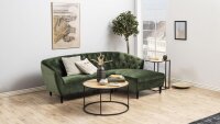 Beistelltisch SEAFORD schwarz Wildeiche Look Puristisch