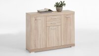 Kommode BRISTOL 3 Schrank in Eiche 120 cm