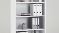 Regal CALVIA 8 Büroregal in weiß 89 cm