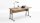 Schreibtisch CALVIA 2 Bürotisch Computertisch Tisch Alteiche 160x80 cm