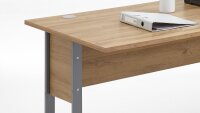Winkelschreibtisch CALVIA Schreibtisch Winkeltisch Alteiche 240x200 cm