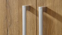 Regalwand CALVIA Regal Anrichte Sideboard weiß Alteiche abschließbar