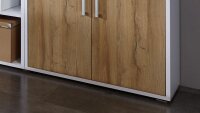 Aktenschrank CALVIA Büroschrank Schrank weiß...