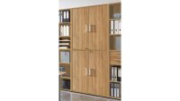 Aktenschrank CALVIA Büroschrank in Alteiche...