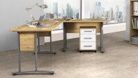 Winkelschreibtisch DALLAS Büro Schreibtisch Artisan Eiche