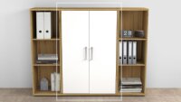 Aktenkommode DALLAS Büro Aktenschrank Artisan Eiche...
