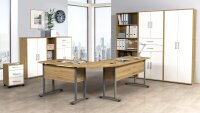 Aktenschrank DALLAS Standschrank Artisan Eiche 4-trg Büro