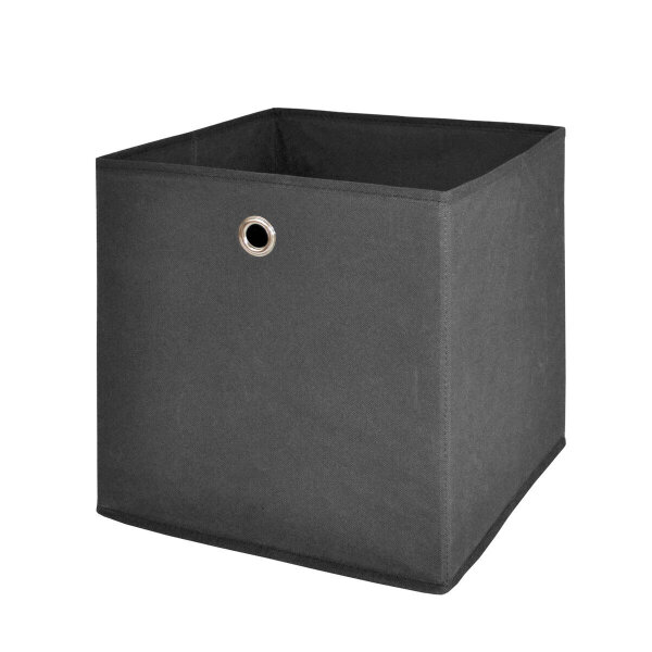 Faltbox FLORI 1 Korb Regal Aufbewahrungsbox in Anthrazit
