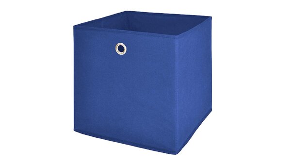 Faltbox FLORI 1 Korb Regal Aufbewahrungsbox Box in blau