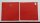 Faltbox FLORI 1 Korb Regal Aufbewahrungsbox 4er Set in rot
