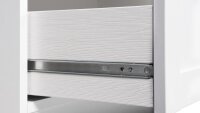Kleiderschrank LANDWOOD weiß 2 Schubkästen