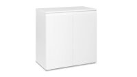 Kommode BLANC 2-türig weiß 80x80 cm