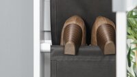 Schuhschrank ZUMA Schuhregal Schuhkipper Schrank weiß Spiegel 12 Paar