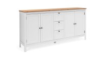 Sideboard BERGEN weiß Artisan Eiche Kommode...