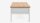 Couchtisch BERGEN weiß Artisan Eiche Landhausstil 100x55