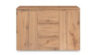 Kommode BLANC 4 Honigeiche Schrank mit 3 Schubkästen