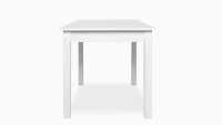 Esstisch COBURG Esszimmertisch weiß ausziehbar 140-180 cm