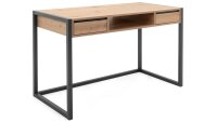 Schreibtisch DENTON Artisan Oak anthrazit 120x60 cm
