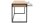 Schreibtisch DENTON Artisan Oak anthrazit 120x60 cm