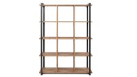 Regal DENTON Artisan Oak anthrazit 107x145 cm