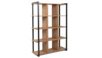 Regal DENTON Artisan Oak anthrazit 107x145 cm