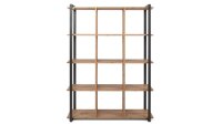 Regal DENTON Artisan Oak anthrazit 107x145 cm