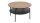Couchtisch GOLDINGTON Wildeiche Look Ablage Ø 80 cm