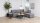 Couchtisch GOLDINGTON Wildeiche Look Ablage Ø 80 cm