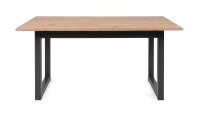 Ausziehtisch DENTON Artisan Oak anthrazit ausziehbar 200 cm