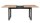 Ausziehtisch DENTON Artisan Oak anthrazit ausziehbar 200 cm
