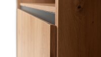 Highboard DENTON Artisan Oak anthrazit 120x140 cm