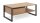 Couchtisch DENTON Artisan Oak anthrazit Schubkasten