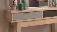 Konsole EPIK Tisch Elegance Endgrain grau 110 cm